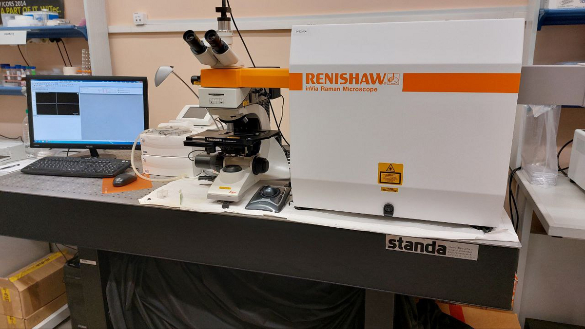 Спектрометр комбинационного рассеяния Renishaw inVia