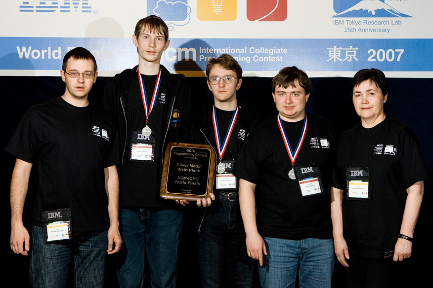 Серебряные медали 2007