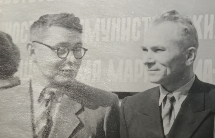 А. С. Космодамианский и А. И. Барабанов